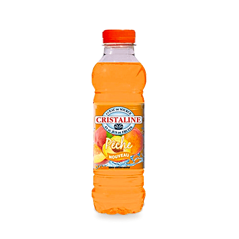 Cristaline - Eau Aromatisée Pêche