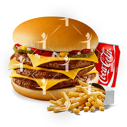 Burger Triple Cheese